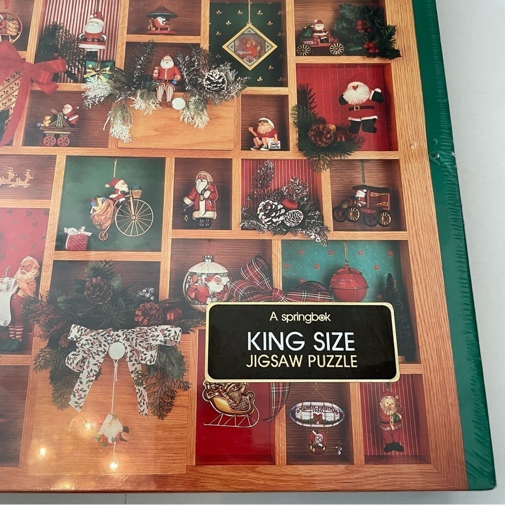 VTG Hallmark Springbok The More the Merrier 1000 pc Christmas puzzle new - Picture 10 of 15